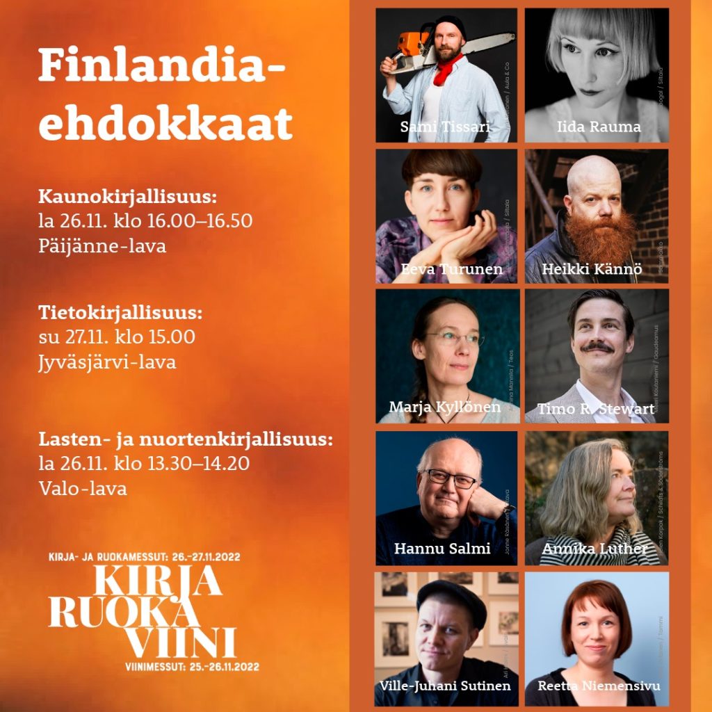 Jyv skyl n Kirjamessuille Saapuu Loistelias Joukko Finlandia jyv-skyl-n-kirjamessuille-saapuu-loistelias-joukko-finlandia
